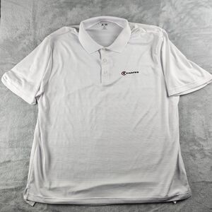 Adidas Golf Polo Short Sleeve Mens Size 2XL White With Logo